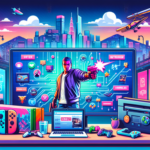 Ilustrasi berita game hari ini tentang GTA digital, hero shooter baru, presentasi konsol, dan bundel langganan game hemat.