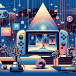 Ilustrasi kolase isu game: sensor Switch, eksklusif Neo 3 PS5, dan Grammy soundtrack video game.