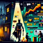 Ilustrasi kolase berita game: horor klasik, superhero balok warna-warni, dan diskusi perilaku komunitas gamer online.