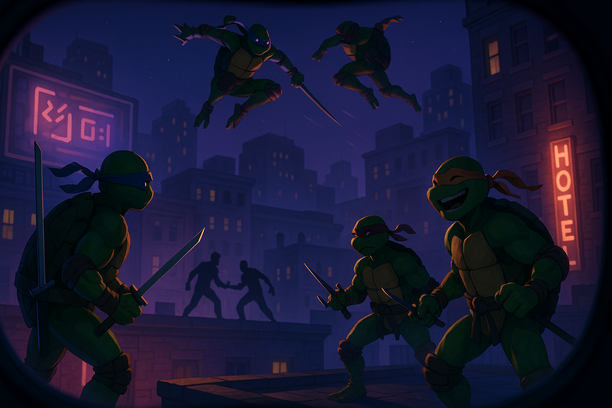 Review Jujur TMNT: Empire City VR – Seru Co-op, Dangkal Solo