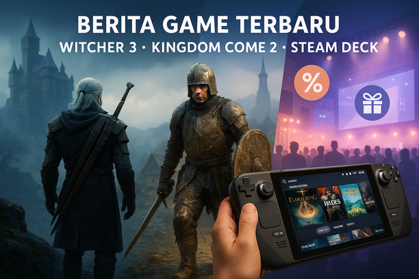 Update Berita Game Terbaru: Witcher 3 DLC, Kingdom Come 2, Steam Deck Naik, IGN Live